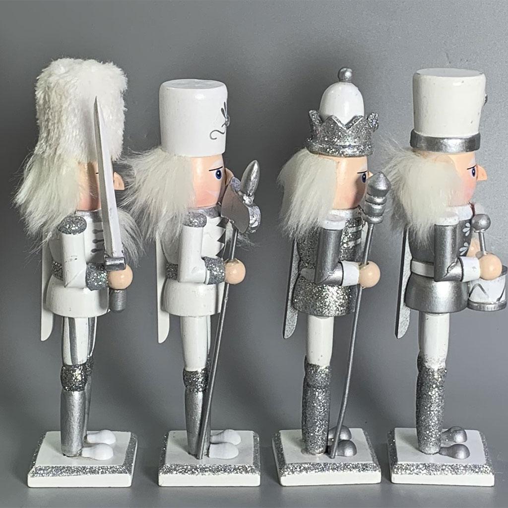 4x Nutcracker Puppet 18cm Deco - đánh giá và giá Nutcracker Figurine