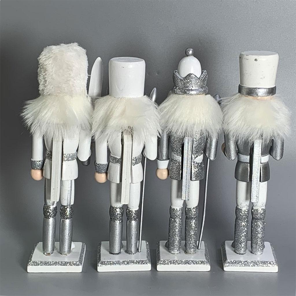 4x Nutcracker Puppet 18cm Deco - đánh giá và giá Nutcracker Figurine