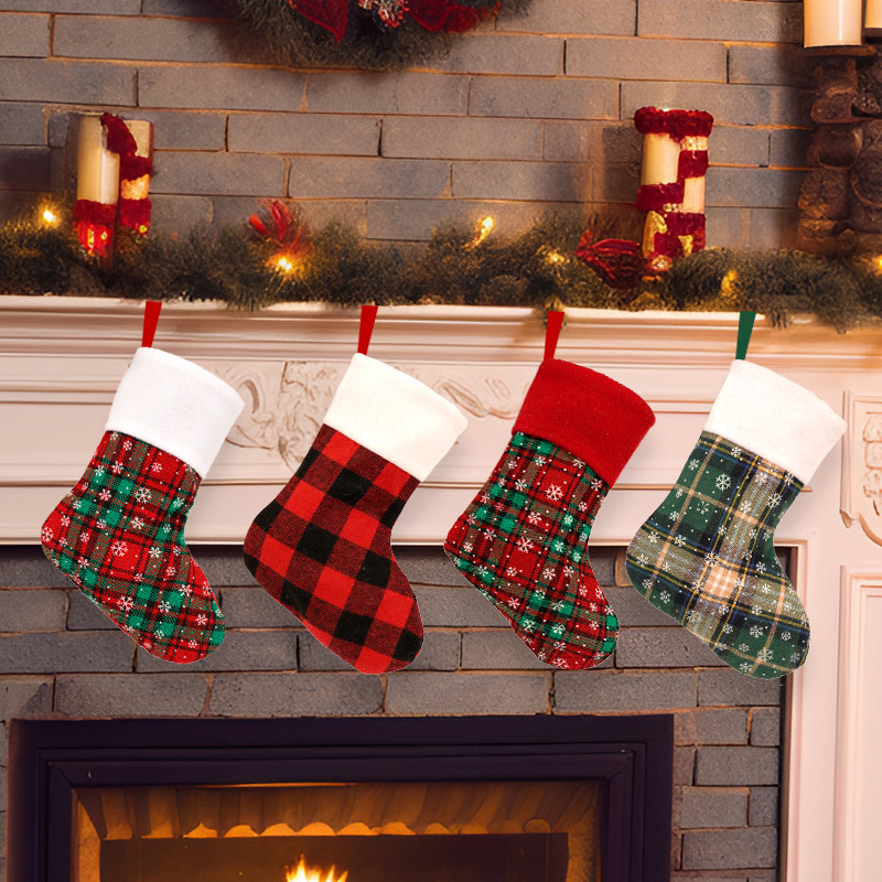10PCS Christmas Stocking Gift  - đánh giá và giá Christmas Stocking Hanging