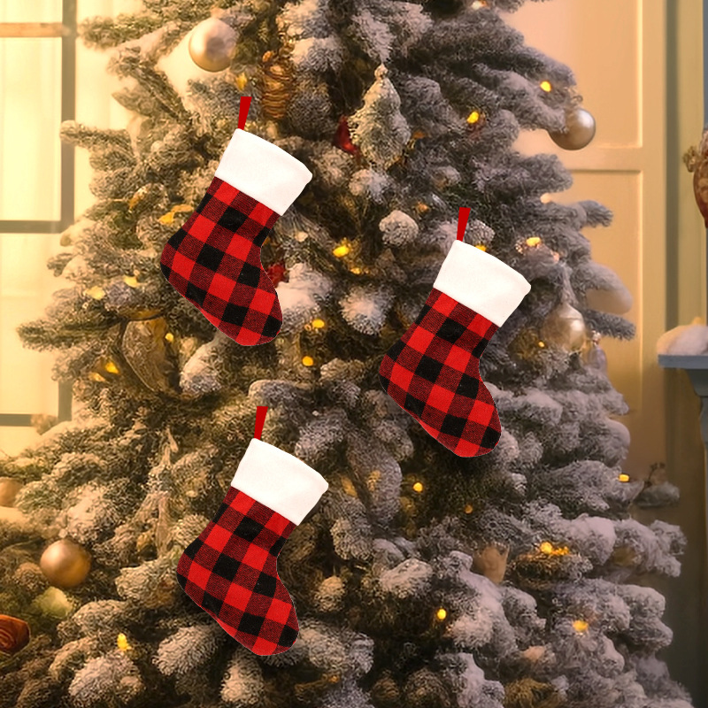 10PCS Christmas Stocking Gift  - đánh giá và giá Christmas Stocking Hanging