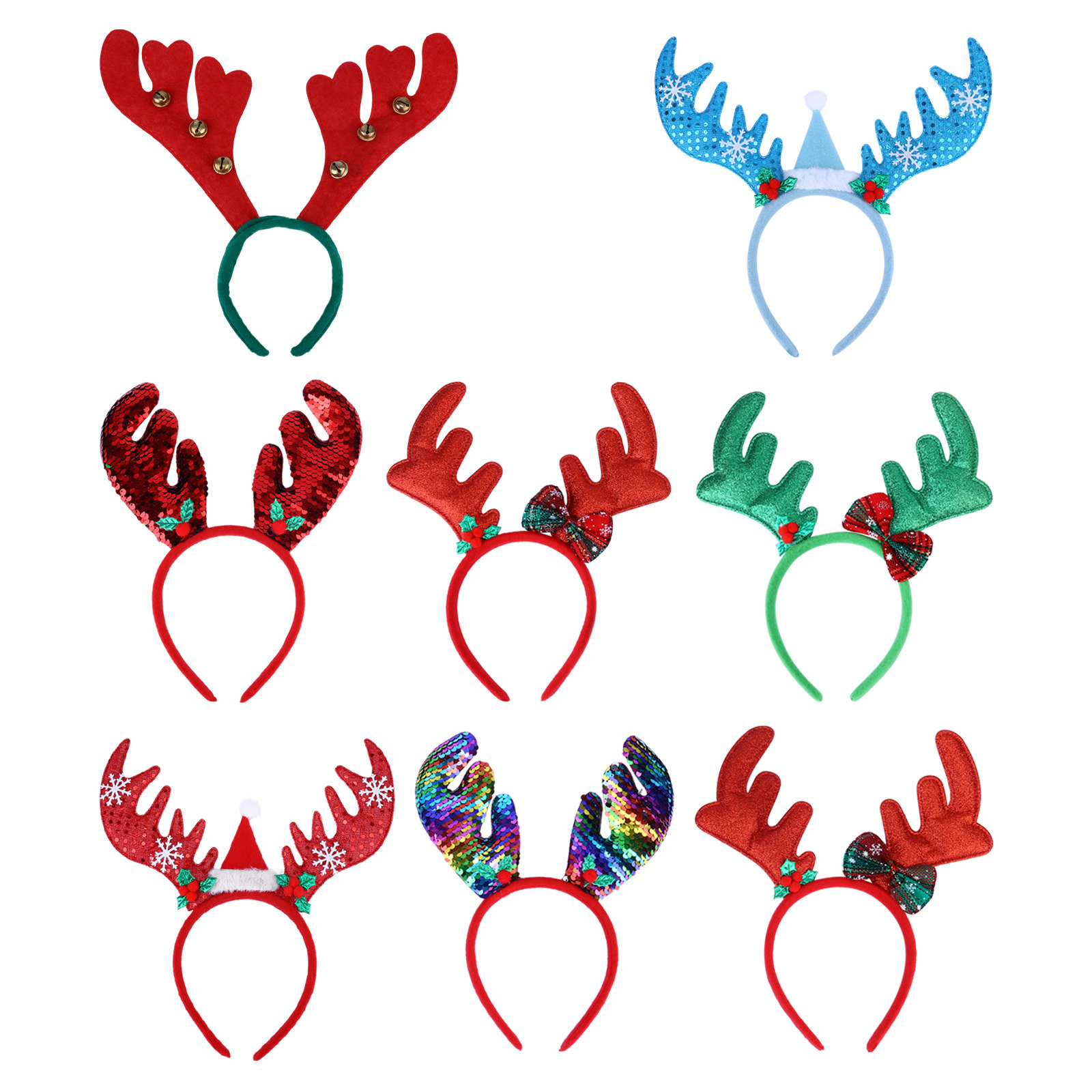 8 Pcs Antlers Headdress Pink H - đánh giá và giá Reindeer Antlers Headband