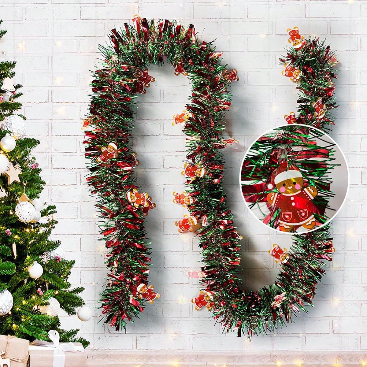 Christmas Garland Decorations  - đánh giá và giá Tinsel Garland Decoration