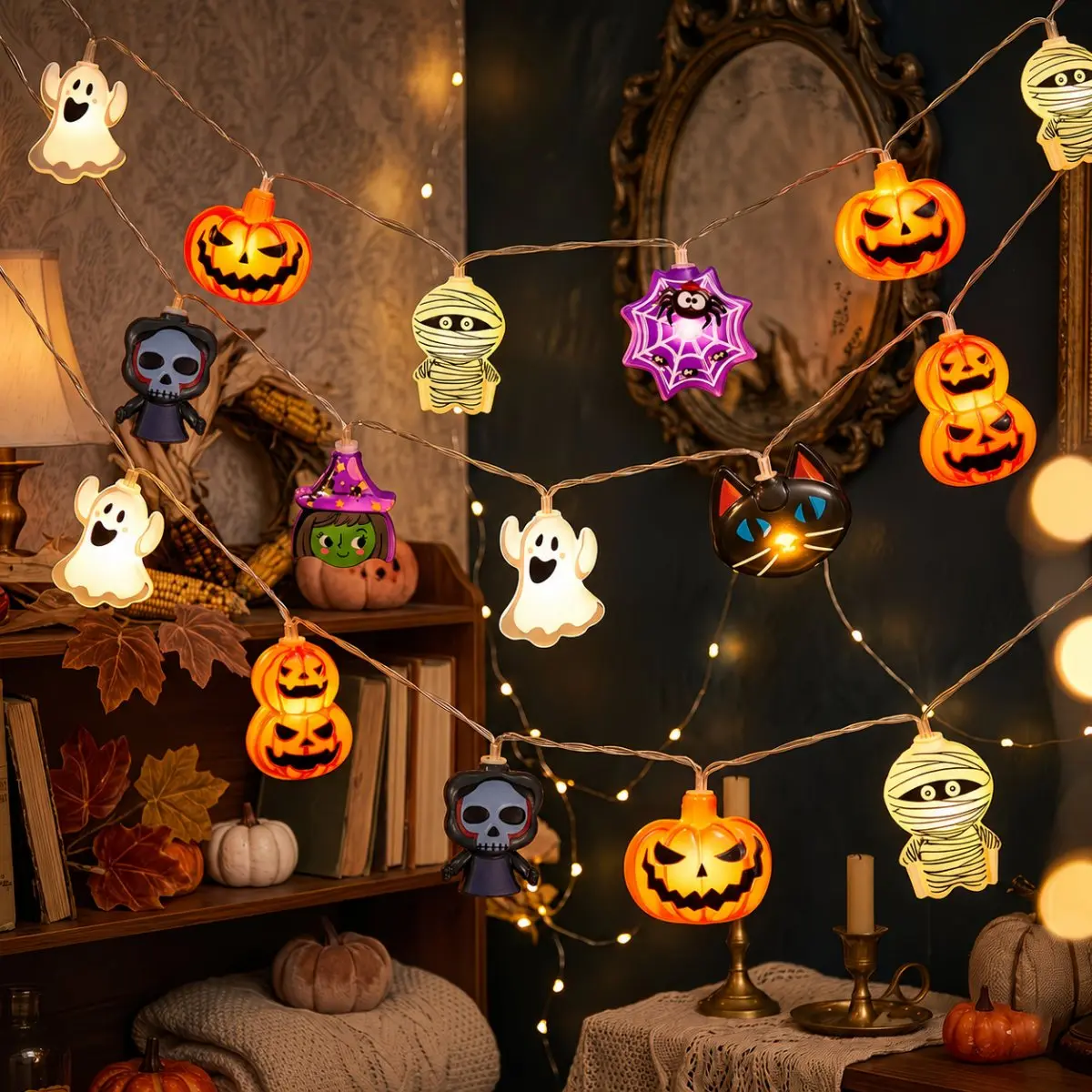1.5M Halloween LED String Ligh - đánh giá và giá Led Fairy String Lights
