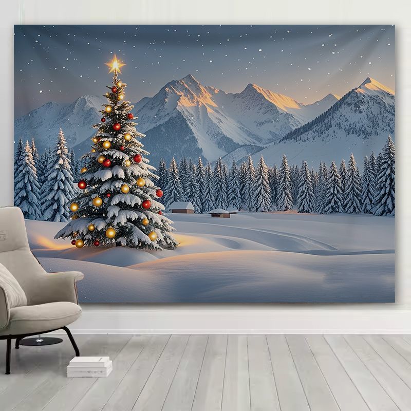 VIKAMA Snow Mountain Christmas - đánh giá và giá Christmas Tree Artificial