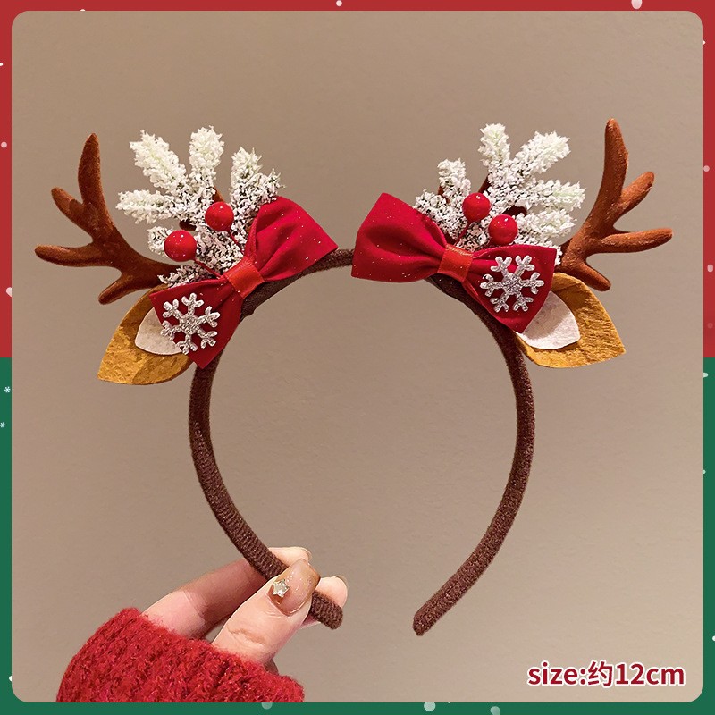 Christmas Headband Cute Reinde - đánh giá và giá Reindeer Antlers Headband