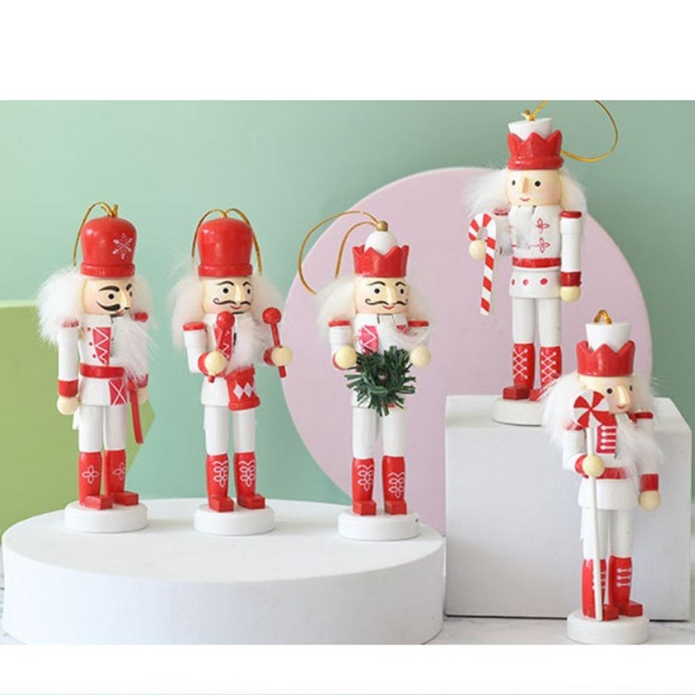 5PCS Merry Christmas Handicraf - đánh giá và giá Nutcracker Figurine